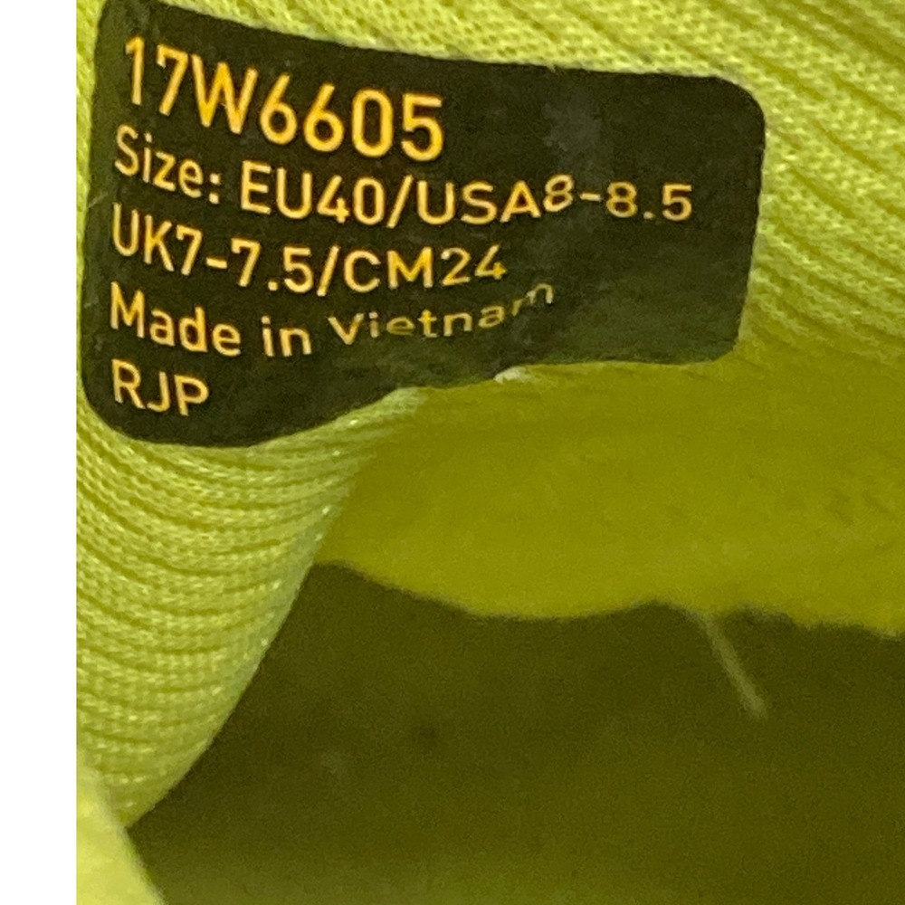 Vibram FiveFingers V-Train Womens 8 8.5 Gray Yellow Barefoot Shoes 17W6605 - Picture 7 of 7